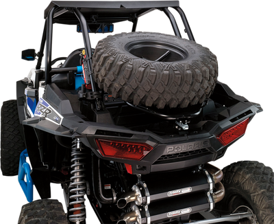 MOOSE OFFROAD Spare Tire Carrier for RZR 1512-0239 - Adjustable with Easy Installation