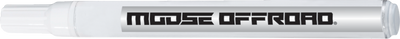 MOOSE OFFROAD Tire Pen - White Q15-6018W for Precise Rubber Marking and Detailing