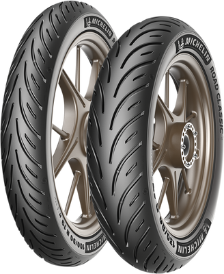 MICHELIN Road Classic Front Tire 110/80B18 58V - Authentic Motorcycle Tire for Triumph & More