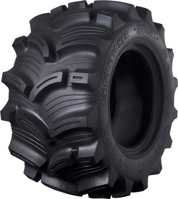 KENDA K538 Executioner Rear ATV Tire 25x10-12, 6 Ply for Mud and Snow Terrain