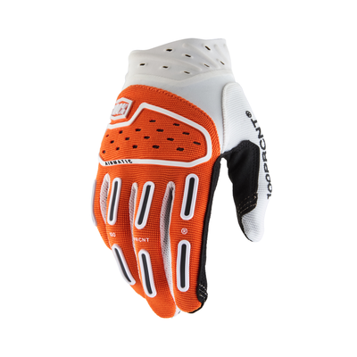 100-Percent Airmatic 2 Gloves Orange Large - Motorcycle Riding Gloves
