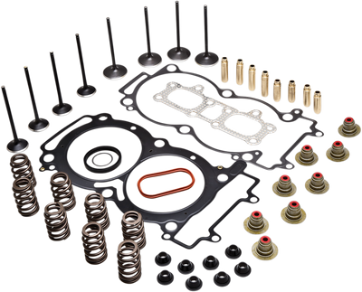 KIBBLEWHITE Cylinder Head Kit with C674 Valve Guides and Black Diamond™ Valves for Polaris 82-83210