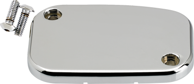 JOKER MACHINE Hydraulic Clutch Master Cylinder Cover - Smooth Chrome 08-014C