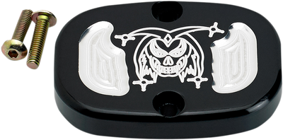 JOKER MACHINE Black Rear Master Cylinder Cover for Harley FL - Part 08-009B