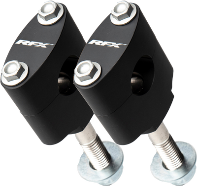 RFX Handlebar Mount Kit 7/8 inch Black for Honda and Kawasaki