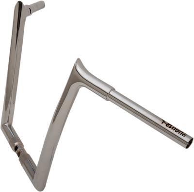 FAT BAGGERS INC. 1-1/4 inch EZ Install Pointed Top Handlebar - 12 inches Chrome Part Number 906012