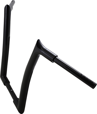 FAT BAGGERS INC. 1-1/2" EZ Install Pointed Top Handlebar - 16" - Black (Part #807016-B)