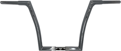 FAT BAGGERS INC. 1-1/4" EZ Install Flat Top Handlebar - 14" Chrome (Part #706014)