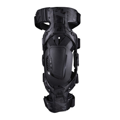 EVS Web Eclipse Knee Brace Black Large – Lightweight Carbon Fiber Protection with Advanced Impact Technology