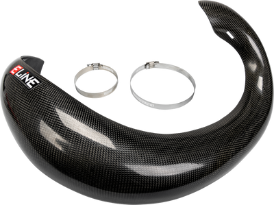 E-Line Accessories Carbon Fiber Pipe Guards for Gas, Husqvarna, KTM – Part MPG25019