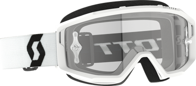 Scott Primal Goggle White Clear Works - Performance Eye Protection for Medium to Small Faces