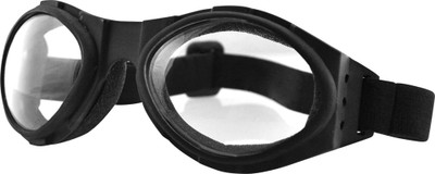 Bobster BA001C Bugeye Sunglasses with Clear Lenses – Impact-Resistant Sport Eyewear with UV Protection