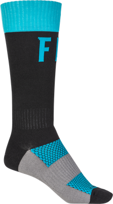 Fly Racing MX Pro Socks Blue/Black Large/X-Large – Comfortable and Durable Motorcycle Socks