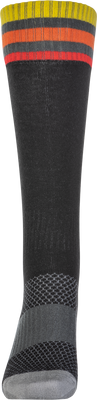 Fly Racing MX Socks Thin Black Small/Medium – Durable Comfort and Support