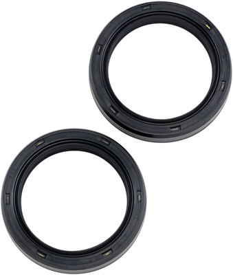Parts Unlimited Front Fork Seals - 41.7 mm ID x 55 mm OD, PUP40FORK455064