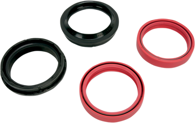 Moose Offroad 43mm Fork Seal Kit (Part #56-126) – Durable Triple-Lip Design with Dust Wipers