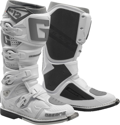 Gaerne SG-12 Off-Road Motorcycle Boots White Size 8