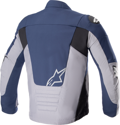 Alpinestars SMX Waterproof Jacket - Night Navy/Dark Gray, Small (Part #3206523-7161-S)
