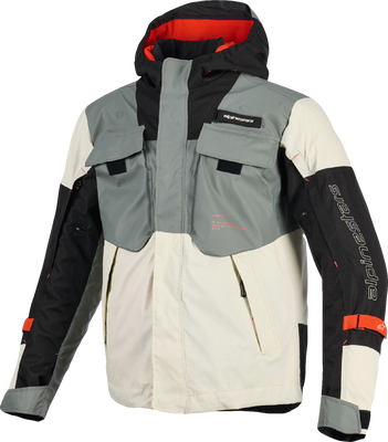 Alpinestars Mospher Waterproof Jacket - 4XL Fur Gray/Black/Ice Gray, Part Number 3200726-9275-4X