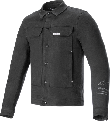 Alpinestars Garage Jacket - Smoke Gray 2XL - Modern Urban Motorcycle Style with Protective Armor