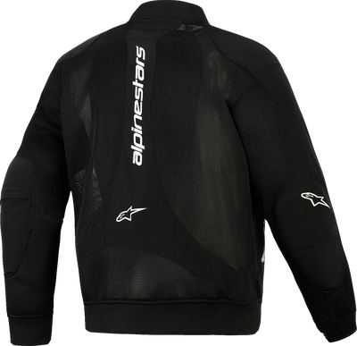 Alpinestars Flight Air Jacket - Black, Medium - Motorcycle Riding Gear with Mesh Ventilation and Adjustable Fit
