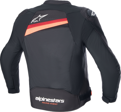 Alpinestars T-GP Plus R v4 Airflow Jacket 4XL Black/Red Fluo by Alpinestars Part 3300624-1030-4X