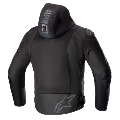 Alpinestars Zaca Air Jacket - Black/Black Medium with Nucleon Flex Plus Armor and Advanced Ventilation