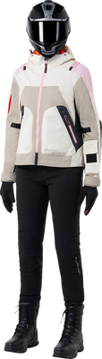 Alpinestars Stella Molly Air Jacket - Sand, Pink & Almond, Small (Part #3310625-8029-S)