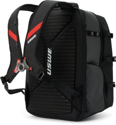 USWE Buddy Athlete Gear Backpack 40L Black/Red with No Dancing Monkey™ Harness System