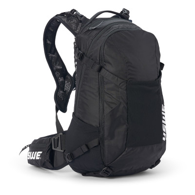 USWE Watt E-MTB Protector Pack 25L Black/Grey – Durable Powersports Hydration Backpack