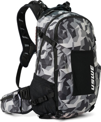 USWE Shred MTB Daypack 25L – Camo/Black Performance Mountain Biking Backpack