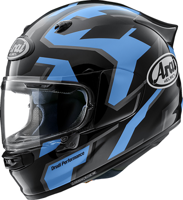 ARAI HELMETS Signet-X Robotik Blue Helmet - 2XL, Part Number 0101-18571
