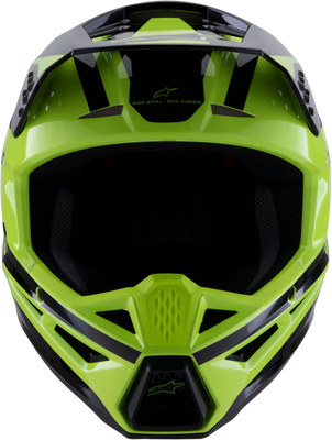 Alpinestars SM3 Heat Helmet Yellow Fluo/Black Glossy Medium – Advanced Off-Road Safety and Comfort