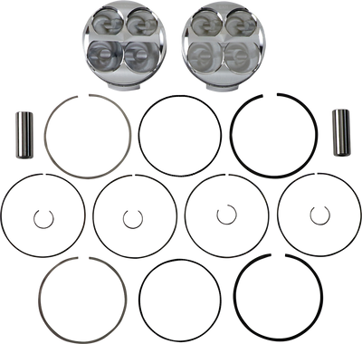 JE Pistons Piston Kit - 96.00 mm Bore for Polaris 306373 with 11.5:1 Compression Ratio