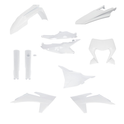 ACERBIS Plastic Kit for KTM - Full White Model Replacement