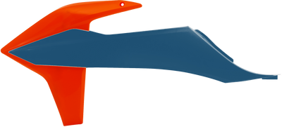 ACERBIS Radiator Shrouds for KTM 16 Orange/Blue - OEM Quality Fit