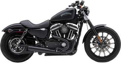 COBRA 3.5" El Diablo Exhaust System for Motorcycles - Black by COBRA Part 6493B