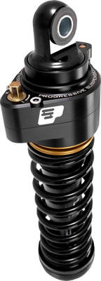 Progressive Suspension 944 Series Shock - 12.5 Inch Length - Ultra Low Ride Height - QPS Upgrade - Black/Gold