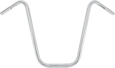 BURLY BRAND 1-inch Narrow Bottom Ape Hanger Handlebar – 16-inch Chrome B28-340