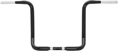 BURLY BRAND 1-1/4 inch Bagger Ape Hanger Handlebar - TBW - 13 inch - Black B12-2001B