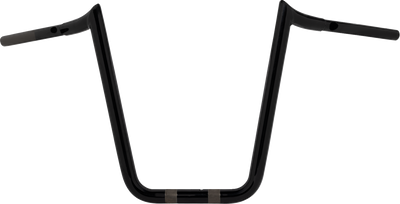 LA CHOPPERS Pre-Wired Prime Ape Handlebar - 1-1/4 inch x 14 inch Black LA-7359-14BW