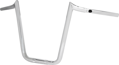 LA CHOPPERS Prime Ape Handlebar with Pre-Wired Setup - 1-1/4 inch x 14 inches, Chrome (Part LA-7359-14W)
