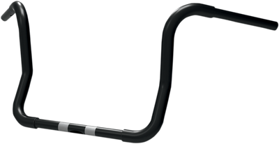 KHROME WERKS 1-1/4 Inch Fat Ape Hanger Handlebar - 12 Inch TBW Black 300830