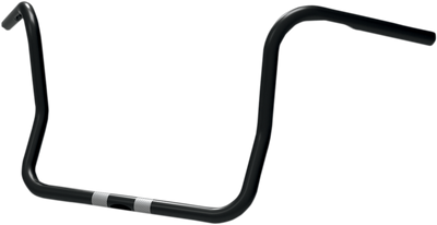 KHROME WERKS 1-inch Handlebar for FLH - 12-inch Black Part 300824