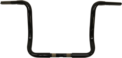 LA Choppers 1-1/4 inch Touring Ape Hanger Handlebar - 12 inch Black LA-7321-12B for Harley FLHT/FLHX Models