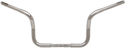 FAT BAGGERS INC. 1-1/4 inch EZ Install Round Top Handlebar - 10 inch Chrome (Part Number 903010)