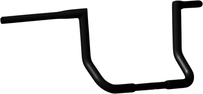 KHROME WERKS Buck-25 Handlebar for FLH - 10 Inch Black 300730