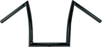 Todd's Cycle 1-Inch Black Strip Handlebar SB12-2 – 12 Inches