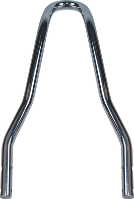 DRAG SPECIALTIES Chrome Sissy Bar - 13 Inch Height x 7.5 Inch Width, Part No. X08-0041CR