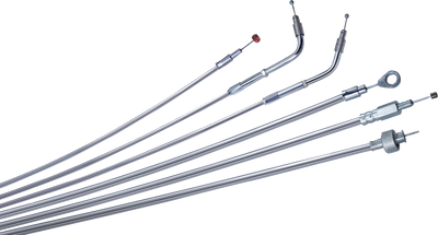 BARNETT High-Efficiency Stainless Steel Clutch Cable for Harley-Davidson Softail (2018-2023) - Part 102301006110
